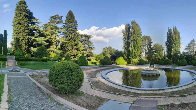 Giardini di Villa Toeplitz a Varese, foto sferica