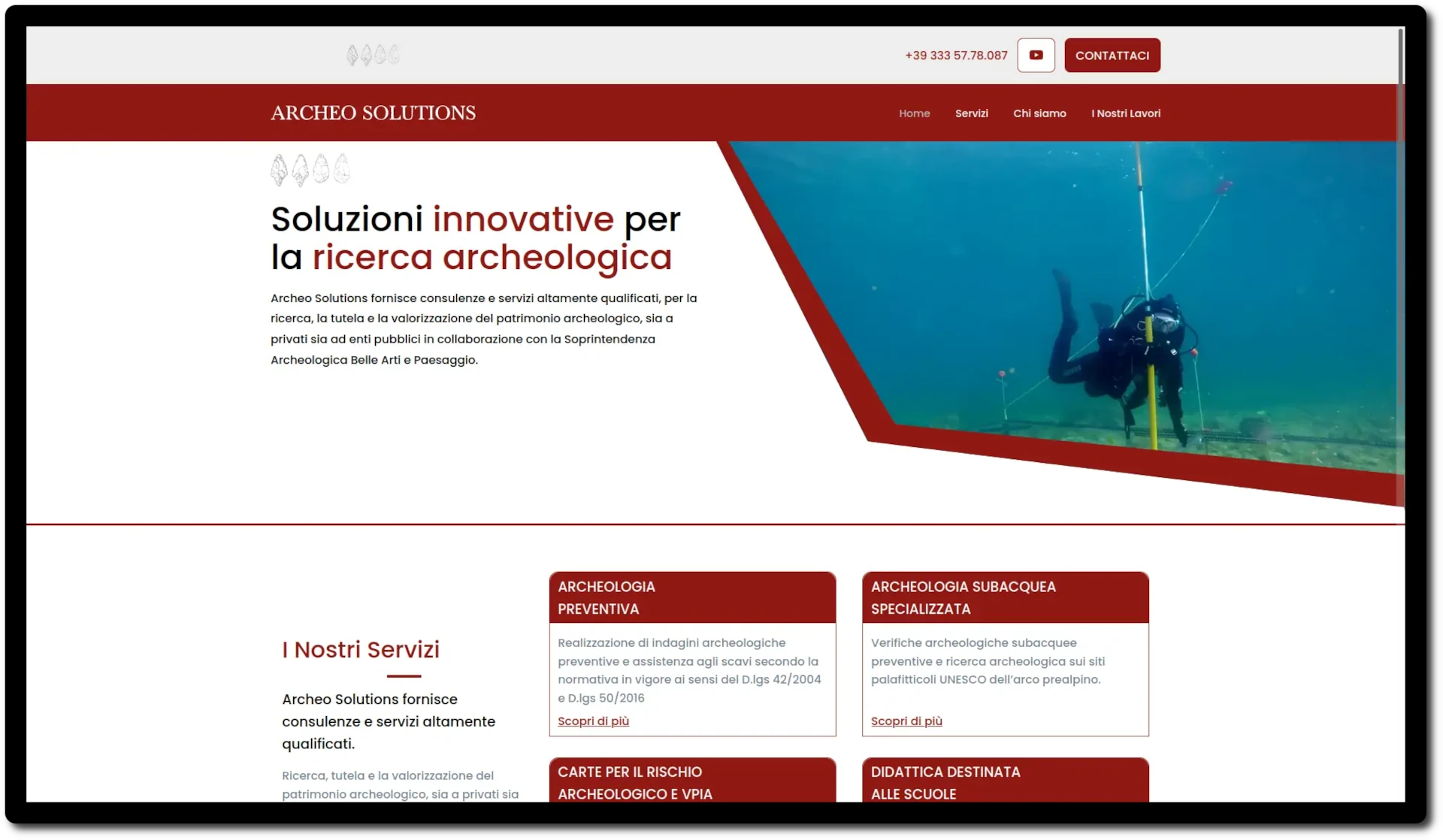 homepage screenshot